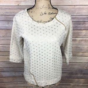 The Limited Gold Dot Boatneck Sweatshirt